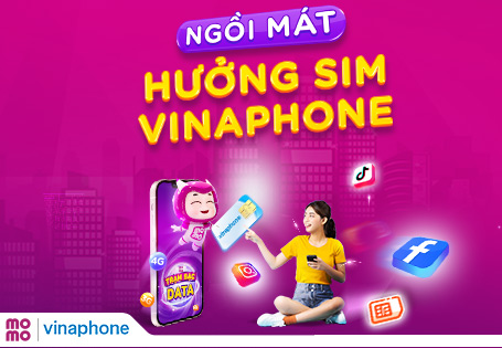 Mua SIM Vina online với MoMo: Giao tận tay, MoMo hỗ trợ tận tình!